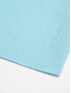 preiswerte Leinenhemden für Herren-Herren Hemd leinenhemd Knopfhemd Strandhemd Blau Langarm Glatt Kargen Frühling &amp; Herbst Casual Täglich Bekleidung