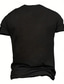 cheap Men&#039;s Graphic T Shirt-Men&#039;s Letter Printed Beer T Shirt Tee Top Cotton Short Sleeve Graphic Shirt Black Dark Grey Comfortable Tee Street Sports Outdoor Fashion Designer Clothing