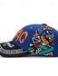 billige Baseballcaps for menn-Herre Baseballcaps Solhatt Trucker Hat Svart Navyblå 100% bomull Broderi Trykt mønster Mote Fritid Gate Daglig Bokstaver Justerbare Solkrem Pustende