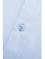 abordables Chemises Habillées-Homme Chemise Chemise boutonnée Noir Blanche Bleu de minuit Bleu ciel manche longue Plein Revers Printemps &amp; Automne Bureau et carrière Fête de Mariage Vêtement Tenue