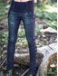 cheap Women&#039;s Skinny Pants-Women&#039;s Normal Tights Leggings Fashion Ankle-Length Mid Waist Plain Side Pockets Comfort Micro-elastic Halloween Casual Weekend Black Blue Khaki Gray Slim