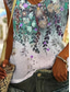 cheap Graphic shop Tank tops &amp; Camis-Women&#039;s Camisole Tank Top Stylish Casual Ombre Floral Print Sleeveless Regular Tops V Neck Daily Dusty Blue Summer