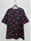 cheap Art&amp;Design tee-Women&#039;s Plus Size Summer Tops Casual Short Sleeve Round Neck Regular Tops Daily Print Black Spring, Fall, Winter, Summer All Seasons