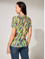cheap Art&amp;Design tee-Women&#039;s T Shirt Graphic Basic Short Sleeve V Neck Regular Tops Daily Weekend Print Red Blue Green