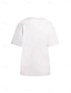 cheap Women&#039;s T-shirts-Women&#039;s T Shirt Casual Print Short Sleeve Regular Tops V Neck Daily White Summer