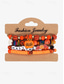 cheap Halloween Accessories-Women&#039;s Colorful Halloween Beaded Bracelet with Pumpkin and Bat Charms for Festive and Party Wear