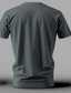 cheap Animal Print T shirts-Men's Rooster T Shirt Short Sleeve T shirt 3D Print Crew Neck Shirt Fashion Athleisure Street Gray Summer Spring Clothing Apparel S M L XL XXL XXXL
