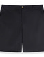 cheap Men&#039;s Shorts-Men&#039;s Shorts Linen Shorts Dress Shorts Summer Shorts Zipper Buttons Pocket Plain Comfort Breathable Outdoor Daily Going out Fashion Casual Black White