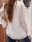 cheap Women&#039;s Blouses &amp; Shirts-Women&#039;s Blouse Daily Stylish Modern Long Sleeve Black Spring Fall