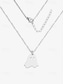 cheap Halloween Accessories-Halloween-Themed Stainless Steel Pendant Necklaces for Women, Featuring Pumpkin and Ghost Charms, Perfect for Costume Parties and Festive Occasions