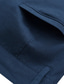 economico Attività commerciale-Per uomo Pantaloni Eleganti Pantaloni di Lino Pantaloni Pantaloni Estivi Tasca Gamba Dritta Semplice Comodità Traspirante Lunghezza intera Formale All&#039;aperto Affari Streetwear Elegante casual Nero