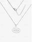 cheap Halloween Accessories-Halloween-Themed Stainless Steel Pendant Necklaces for Women, Featuring Pumpkin and Ghost Charms, Perfect for Costume Parties and Festive Occasions
