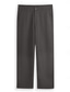 cheap Holiday-Men&#039;s Dress Pants Linen Pants Trousers Summer Pants Beach Pants Front Pocket Straight Leg Plain Comfort Breathable Full Length Formal Business Holiday Fashion Basic Black White Inelastic