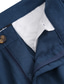 cheap Holiday-Men&#039;s Dress Pants Linen Pants Trousers Summer Pants Beach Pants Front Pocket Straight Leg Plain Comfort Breathable Full Length Formal Business Holiday Fashion Basic Black White Inelastic