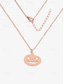 cheap Halloween Accessories-Halloween-Themed Stainless Steel Pendant Necklaces for Women, Featuring Pumpkin and Ghost Charms, Perfect for Costume Parties and Festive Occasions