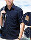 cheap Men&#039;s Casual Shirts-Men&#039;s Shirt Summer Shirt Button Up Shirt Casual Shirt Work Shirt White khaki Army Green Dark Blue Dark Gray Long Sleeve Plain Lapel Holiday Vacation Button-Down Clothing Apparel Fashion Casual