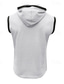 cheap Tank Tops-Men&#039;s Tank Top Waffle Shirt Undershirt Sleeveless Shirt Plain Hooded Outdoor Going out Sleeveless Clothing Apparel Fashion Designer Muscle