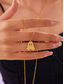 cheap Halloween Accessories-Halloween-Themed Stainless Steel Pendant Necklaces for Women, Featuring Pumpkin and Ghost Charms, Perfect for Costume Parties and Festive Occasions