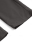 cheap Holiday-Men&#039;s Dress Pants Linen Pants Trousers Summer Pants Beach Pants Front Pocket Straight Leg Plain Comfort Breathable Full Length Formal Business Holiday Fashion Basic Black White Inelastic