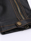 cheap Leather Jackets-Men&#039;s Faux Leather Jacket Biker Jacket Vintage Leather Jacket Outdoor Street Thermal Warm Rain Waterproof Pocket Spring, Fall, Winter, Summer Solid Color Streetwear Sporty Turndown Regular Faux