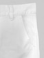 economico Pantaloni cargo-Per uomo Pantaloni cargo Pantaloni Chino Pantaloni estivi Pantaloni casual Cerniera Liscio Comfort Traspirante Lunghezza intera Informale Giornaliero Per eventi Di tendenza Essenziale Nero Bianco