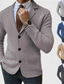 cheap Men&#039;s Jackets &amp; Coats-Men&#039;s Lightweight Jacket Casual Jacket Blazer Daily Vacation Soft Pocket Fall &amp; Winter Plain Fashion Classic Lapel Regular Black Blue Khaki Light Grey Army Green Jacket