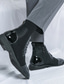 cheap Men&#039;s Boots-Men&#039;s Patent Faux Leather and Lace-Up Ankle Boots - Stylish Formal Dress Shoes for Parties and Events