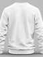 cheap Graphic Hoodies-Men&#039;s Sweatshirt Basic Sporty Basic Classic Sweatshirt Hoodie Pullover Animal Animal Patterned Rooster Black White Dark Gray Long Sleeve Outdoor Sports &amp; Outdoor Sport Crew Neck Fall Winter Clothing