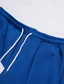 cheap Sweatpants-Men&#039;s Sweatpants Joggers Trousers Straight Leg Sweatpants Pleated Pants Patchwork Drawstring Elastic Waist Color Block Comfort Breathable Casual Daily Holiday Sports Fashion Black Blue