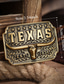 olcso Férfi övek-Férfi Övcsat Csat Ötvözet Régies stílus Retró Tehén Texas Ezüst Bronz Napi vallási Ünnepek Csat