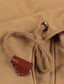 abordables Vestes Cargo-Homme Veste d'Hiver Veste Polaire Veste décontractée du quotidien Vacances Chaud Poche Toison Automne hiver Plein Mode Vêtement de rue Capuche Normal Noir Vert Kaki Veste