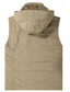 economico Gilet da Pesca per Uomo-Per uomo Gilet Gilet da pesca Gilet da escursione Giornaliero Appuntamento Da mare Di tendenza Informale Primavera &amp; Autunno Tasche Cappuccio staccabile Poliestere Comodo Liscio Cerniera Con cappuccio