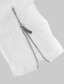 economico Pantaloni cargo-Per uomo Pantaloni cargo Pantaloni Chino Pantaloni estivi Pantaloni casual Cerniera Liscio Comfort Traspirante Lunghezza intera Informale Giornaliero Per eventi Di tendenza Essenziale Nero Bianco