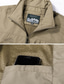 economico Gilet da Pesca per Uomo-Per uomo Gilet Gilet da pesca Gilet da escursione Giornaliero Appuntamento Da mare Di tendenza Informale Primavera &amp; Autunno Tasche Cappuccio staccabile Poliestere Comodo Liscio Cerniera Con cappuccio