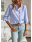 cheap Lace Tops-Women&#039;s White Elegant Lace Tops Eyelet Blouse Elegant Modern Ruffle Long Sleeve Regular Tops Shirt Collar Work White Pink Blue Gray Romantic Petite Tops Summer Holiday Wear