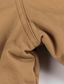 abordables Vestes Cargo-Homme Veste d'Hiver Veste Polaire Veste décontractée du quotidien Vacances Chaud Poche Toison Automne hiver Plein Mode Vêtement de rue Capuche Normal Noir Vert Kaki Veste