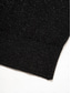 baratos suéter feminino-Suéter polo feminino de malha com gola polo de cor sólida e manga comprida, minimalista, de mistura de lã, formal, para trabalho, diário, primavera/outono