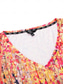 cheap Graphic shop Tank tops &amp; Camis-Women&#039;s Camisole Tank Top Mosaic Stained Glass Print Sleeveless V-Neck Summer Casual Beach Multi-Color Red Blue Green Flowy Relaxed Fit Clothing Apparel