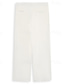 abordables Perder-Hombre Pantalones pantalones de traje Pantalones de traje Botones Bolsillo delantero Pierna recta Plano Comodidad Suave Longitud total Negocio Diario Festivos Moda Moderno Negro Blanco