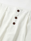 cheap Slim-Men's Dress Pants Trousers Casual Pants Buttons Pocket Pleats Plain Comfort Soft Ankle-Length Wedding Outdoor Daily Elegant Fashion Black White Micro-elastic