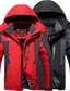 economico Giubbotti e cappotti da uomo-Per uomo Giacca da esterno Cappotto invernale Giacca in pile Giacca con cappuccio Giornaliero Da mare Tenere al caldo Antivento Tasche Cappuccio staccabile Primavera &amp; Autunno Color Block Di tendenza