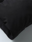 cheap Men&#039;s Vest-Men&#039;s Puffer Vest Daily Casual Spring &amp;  Fall Pocket Polyester Comfortable Solid Color Pullover Regular Fit Black Gray Vest