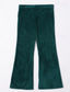 abordables Chino-Homme pantalon de costume Pantalon évasé L&#039;éxtremité inferieur de la cloche Pantalon Pantalon de costume Poche Plein Confort Entreprise du quotidien Vacances Mode Chic et moderne Bleu Vert