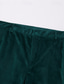 abordables Chino-Homme pantalon de costume Pantalon évasé L&#039;éxtremité inferieur de la cloche Pantalon Pantalon de costume Poche Plein Confort Entreprise du quotidien Vacances Mode Chic et moderne Bleu Vert