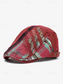 cheap Men&#039;s Hats-Men&#039;s Vintage Patchwork Flat Cap with Adjustable Strap – Casual Stylish Newsboy Hat for All Seasons