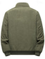 voordelige Herenjacks &amp; jassen-Voor heren Winterjack Corduroyjack Fleecejack Vrijetijdsjas Dagelijks Vakantie Thermisch Warm Zak Fleece Herfst winter Effen Modieus Streetwear Opstaand Normaal Zwart Geel Leger Groen Grijs Jacks
