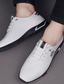 cheap Men&#039;s Sneakers-Men&#039;s White Slip-On Sports Sneakers – Lightweight Athletic Shoes for Casual and Active Wear, Comfortable and Stylish Design