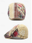cheap Men&#039;s Hats-Men&#039;s Vintage Patchwork Flat Cap with Adjustable Strap – Casual Stylish Newsboy Hat for All Seasons