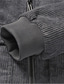 cheap Men&#039;s Jackets &amp; Coats-Men&#039;s Winter Jacket Fleece Jacket Casual Jacket Daily Vacation Thermal Warm Pocket Fleece Fall &amp; Winter Plain Fashion Streetwear Lapel Regular Dark Gray Black Khaki Army Green Jacket