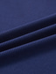 tanie Męski klasyczny polo-Męskie Koszulki polo waflowe Bluza polo Sporty na świeżym powietrzu Codzienny Stójka Suwak Długi rękaw Moda Nowoczesny Jednokolorowe Teksturowany Dzianiny Wiosna i jesień Na każdy sezon Regularny